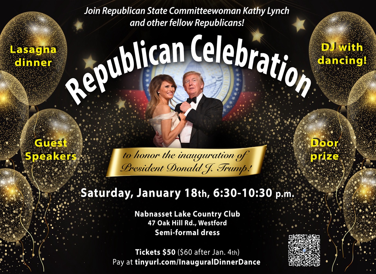 Inaugural Celebration Saturday, Jan 18th!