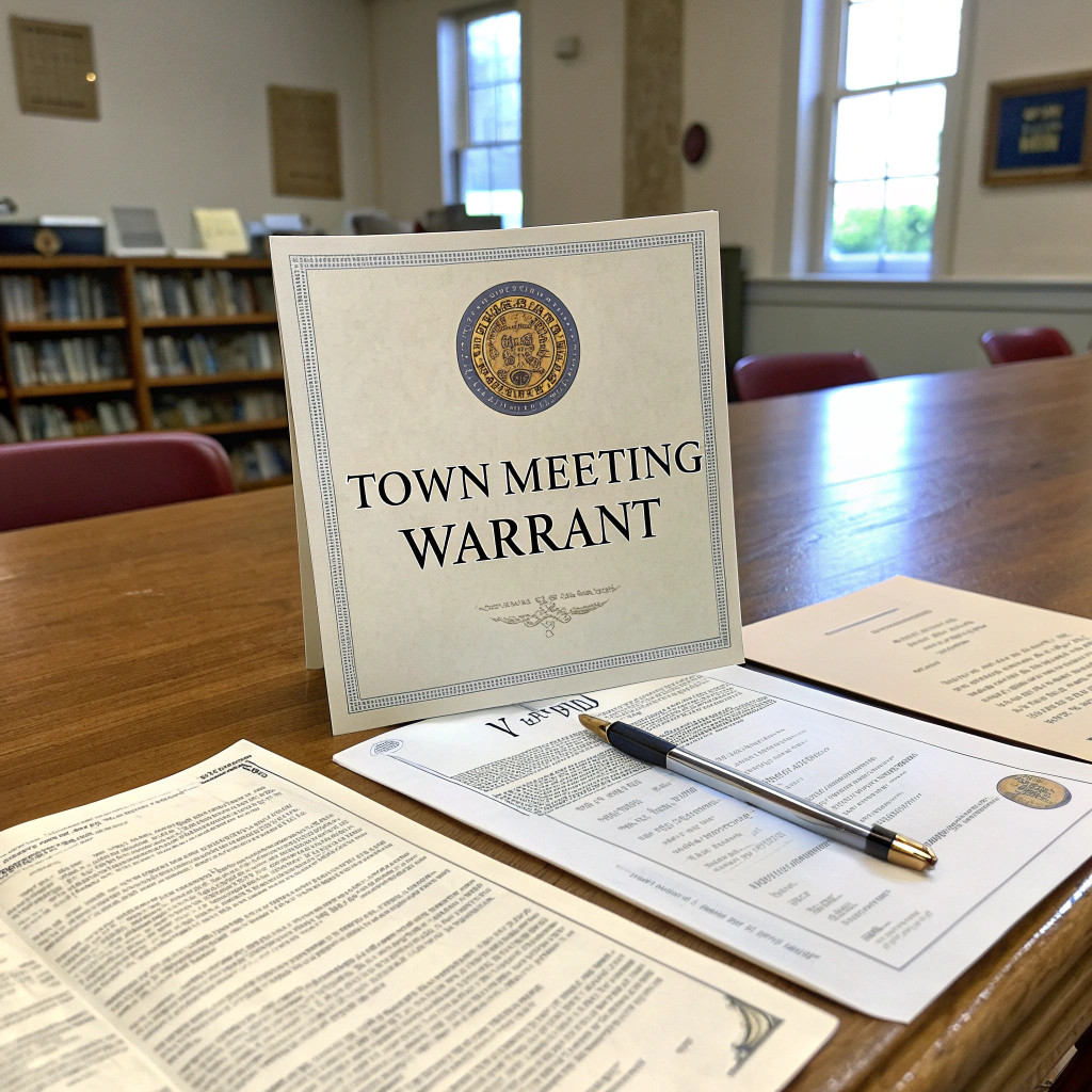 Town Meeting Warrant