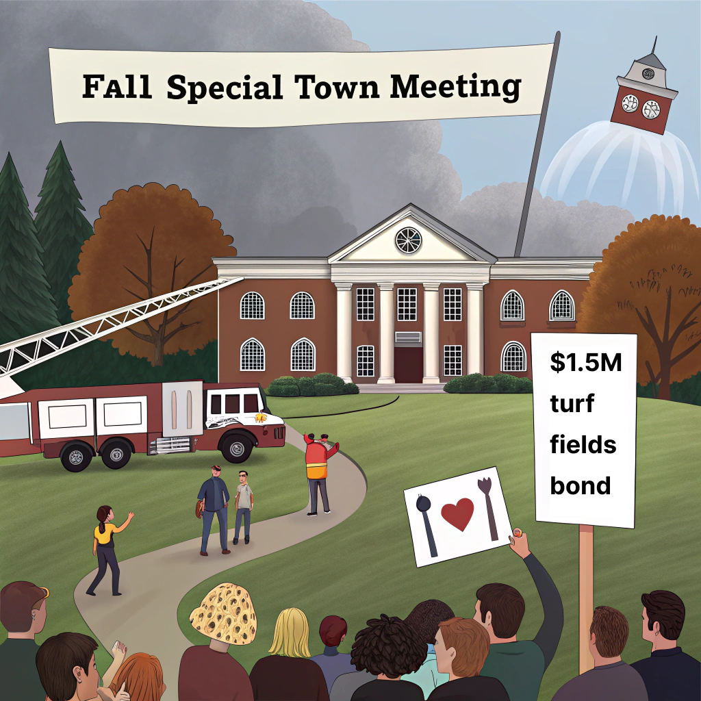 Special Town Meeting Report – TAKE THE MONEY AND RUN