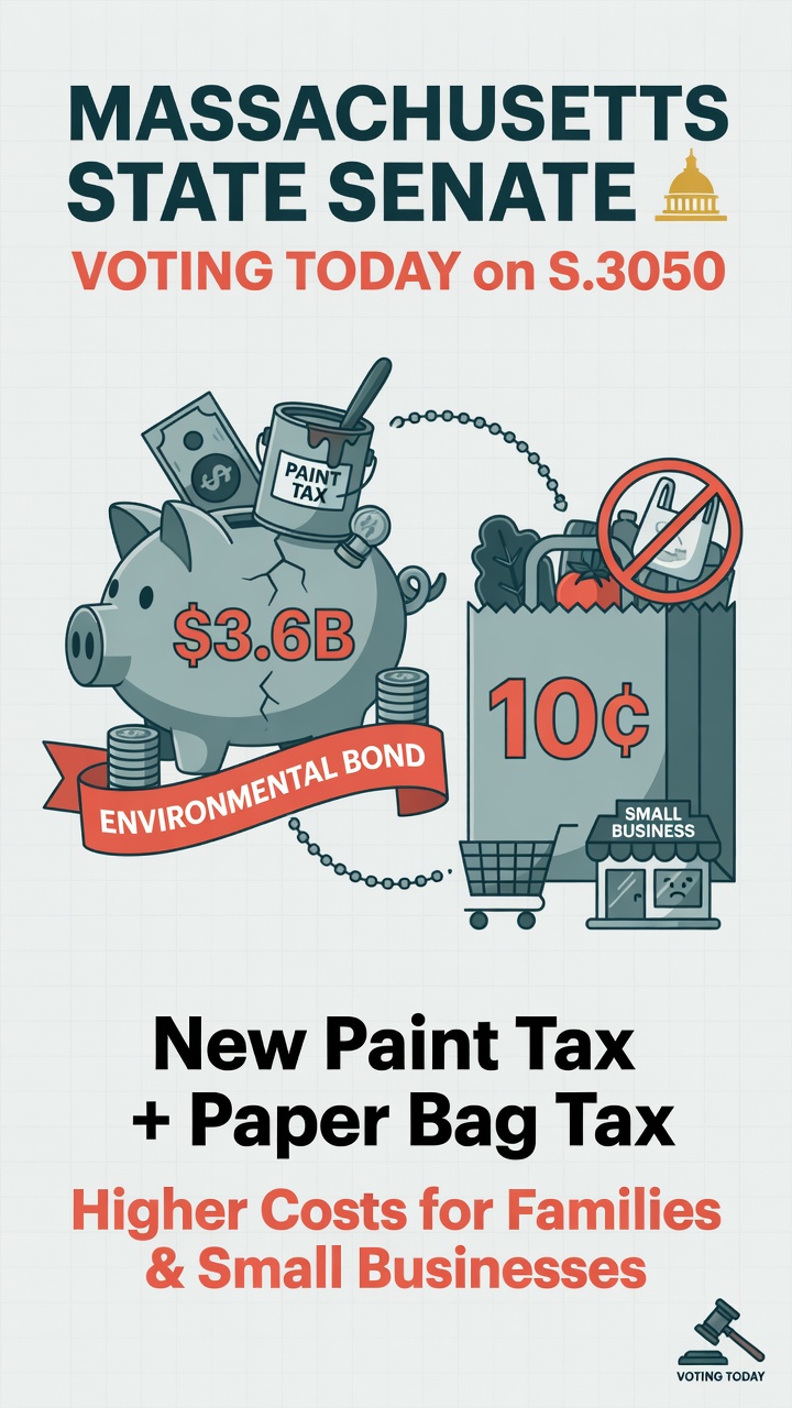 Stop the Paint Tax, Bag Tax, and Statewide Plastic Bag Ban